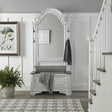 Magnolia Manor 2 Piece Hall Tree Set - Furniture World
