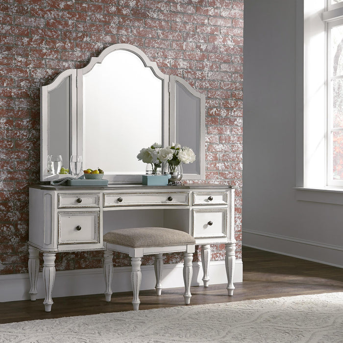 Magnolia Manor 3 Piece Vanity Set - Furniture World