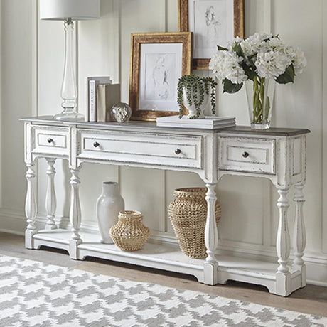 Magnolia Manor 72 Inch Hall Console Table - Furniture World