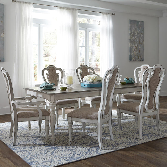 Magnolia Manor 7 Piece Rectangular Table Set - Furniture World