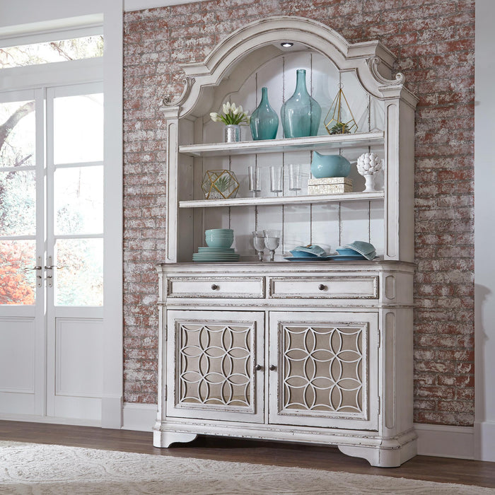 Magnolia Manor Hutch & Buffet - Furniture World
