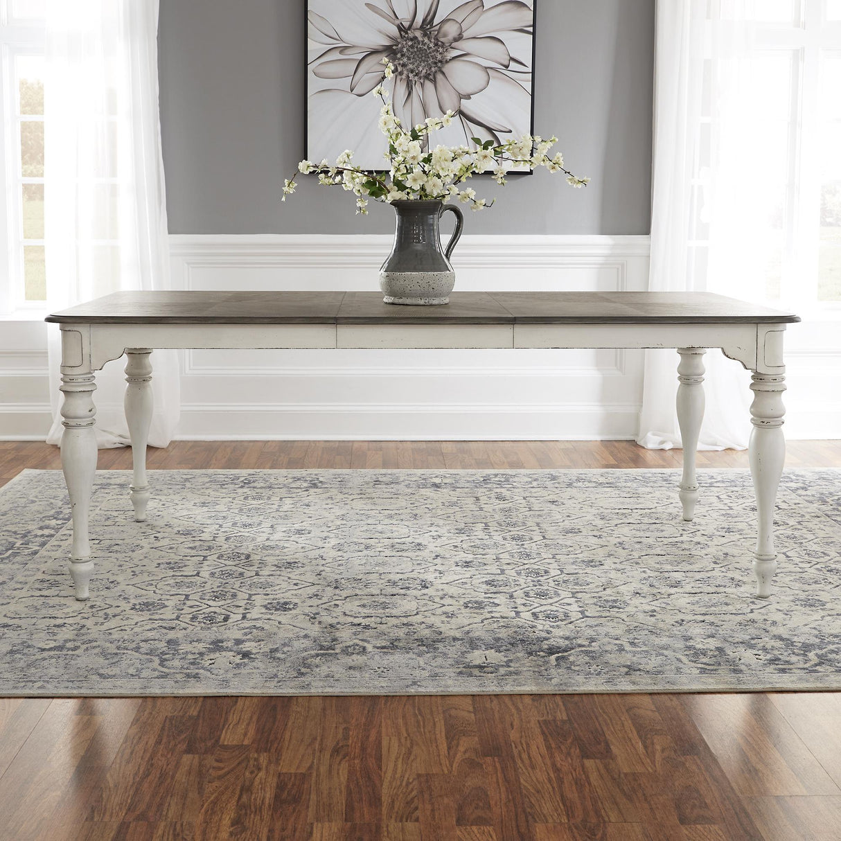 Magnolia Manor Leg Table - Furniture World