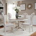 Magnolia Manor Opt 5 Piece Pedestal Table Set - Furniture World