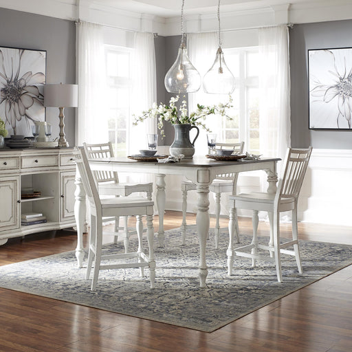 Magnolia Manor Opt 5 Piece Gathering Table Set - Furniture World