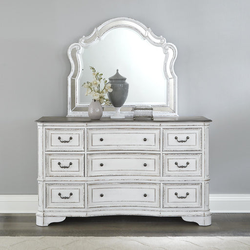 Magnolia Manor Opt Dresser & Mirror - Furniture World