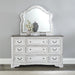 Magnolia Manor Opt Dresser & Mirror - Furniture World