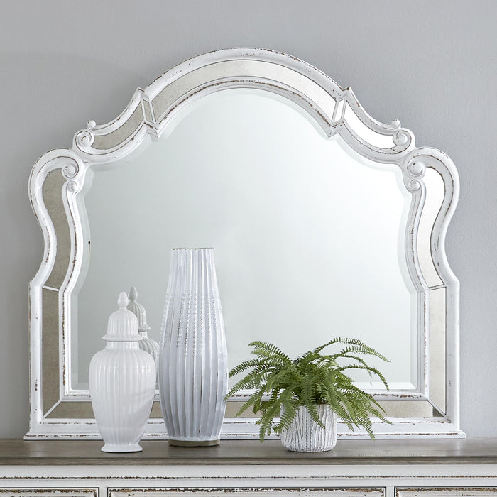 Magnolia Manor Scalloped Mirror - Furniture World