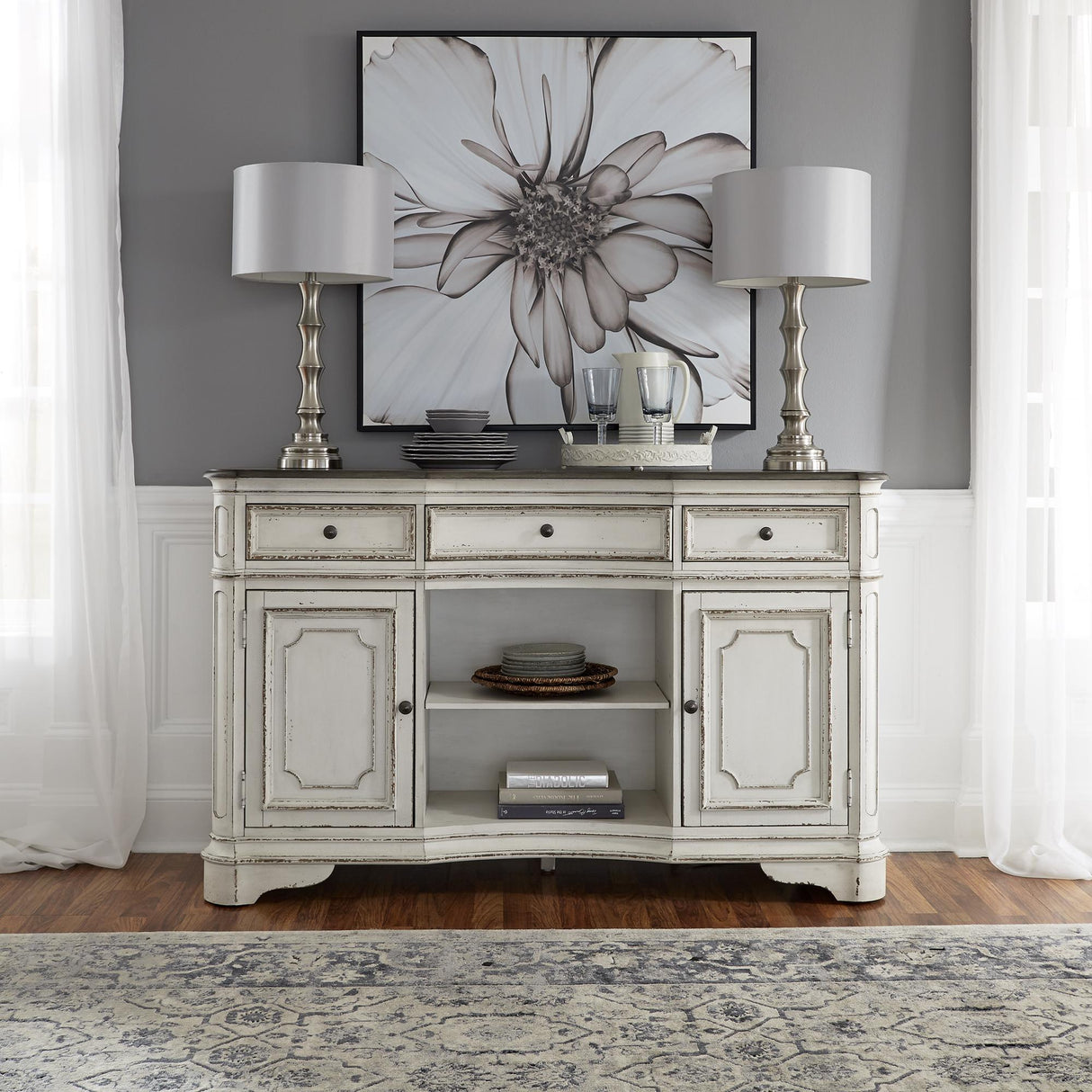 Magnolia Manor Server - Furniture World