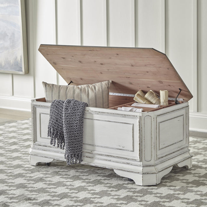 Magnolia Manor Storage Trunk - Furniture World
