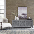 Marisol 65 Inch 3 Door Accent TV Stand - Furniture World