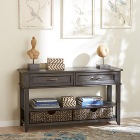 Mill Creek 2 Drawer Sofa Table - Furniture World