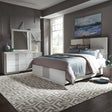 Mirage King California Panel Bed, Dresser & Mirror - Furniture World