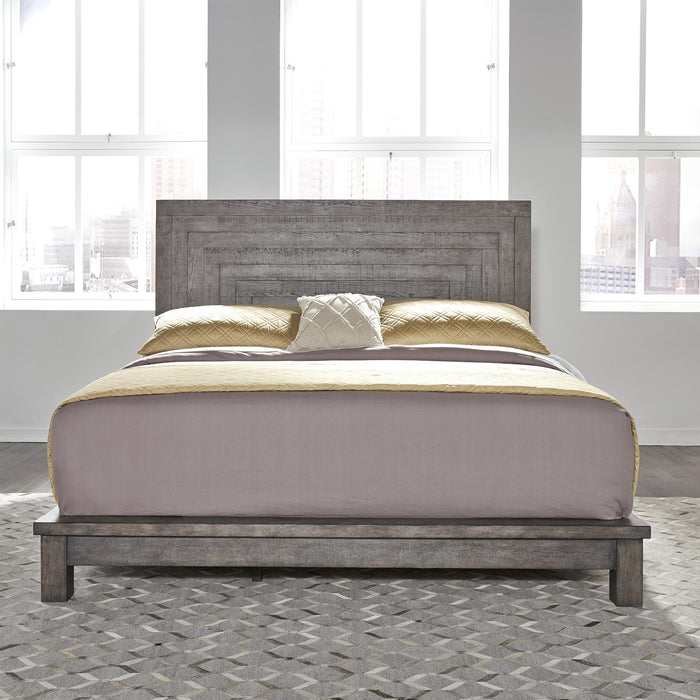 Modern Farmhouse California King Platform Bed - Furniture World