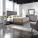 Modern Farmhouse King California Platform Bed, Dresser & Mirror - Furniture World