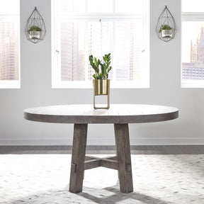 Modern Farmhouse Round Dining Table Base - Furniture World