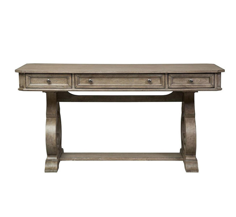 Liberty Simply Elegant Writing Desk in Heathered Taupe - Furniture World