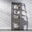 Liberty Furniture Modern Farmhouse Leaning Pier in Dusty Charcoal - Furniture World