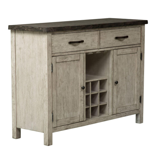 Liberty Furniture Willowrun Sideboard in Rustic White - Furniture World