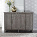 Liberty Furniture Modern Farmhouse Buffet in Dusty Charcoal - Furniture World