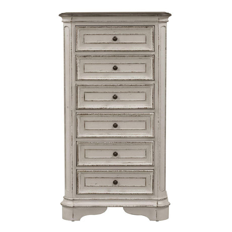 Liberty Magnolia Manor Lingerie Chest in Antique White - Furniture World