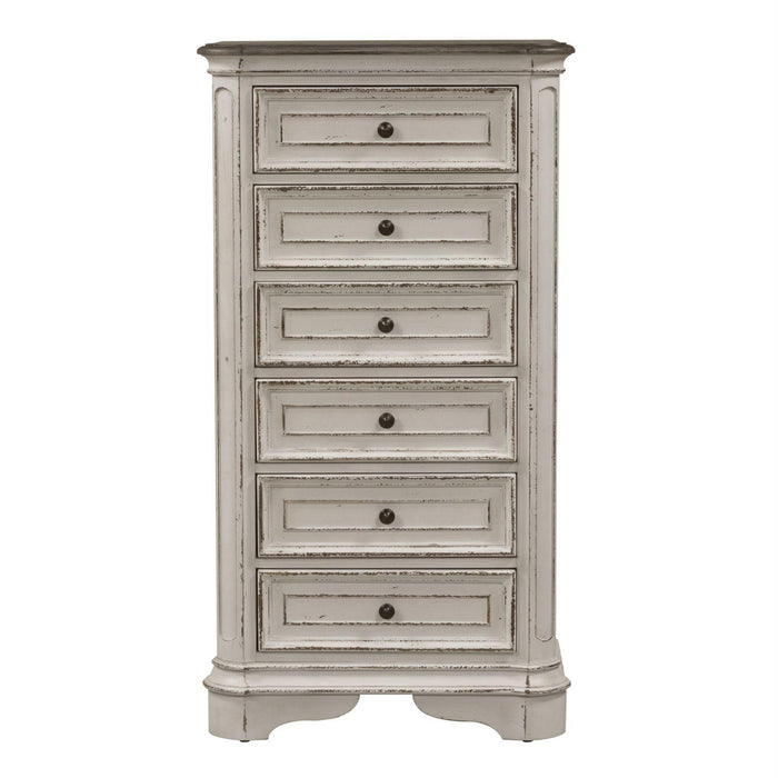 Liberty Magnolia Manor Lingerie Chest in Antique White - Furniture World
