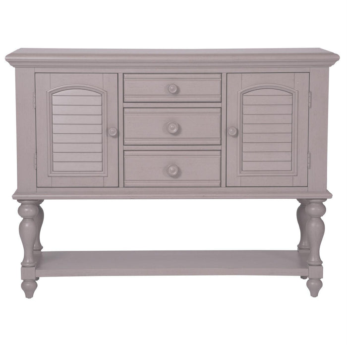 Liberty Furniture Summer House Server in Dove Grey - Furniture World