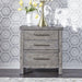 Liberty Furniture Modern Farmhouse Nightstand in Dusty Charcoal - Furniture World