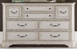Liberty Abbey Road 8 Drawer Dresser in Porcelain White - Furniture World