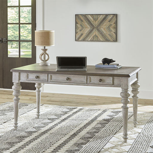 Liberty Heartland Writing Desk in Antique White - Furniture World