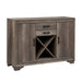 Liberty Furniture Tanners Creek Server in Greystone - Furniture World