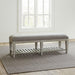 Liberty Furniture Heartland Bed Bench in Antique White - Furniture World
