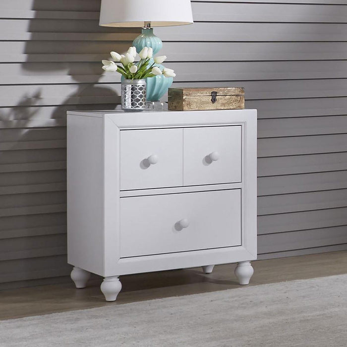 Liberty Furniture Cottage View Nightstand in White - Furniture World