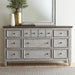Liberty Furniture Heartland Drawer Dresser in Antique White - Furniture World