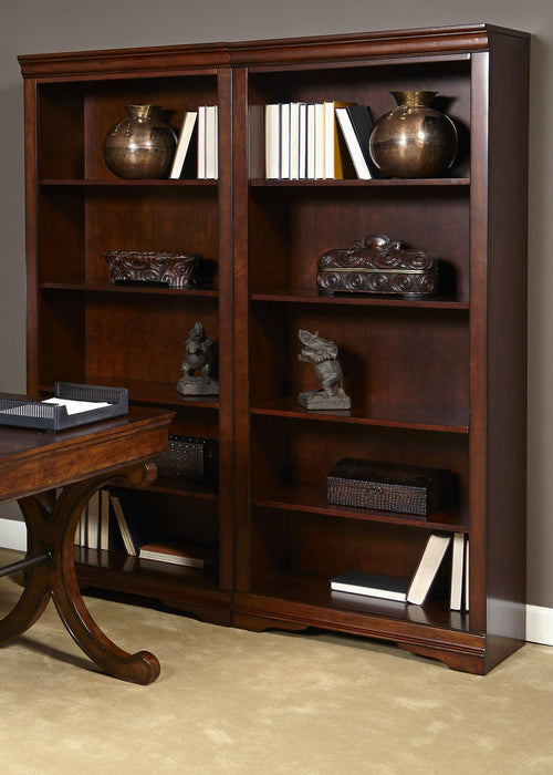 Liberty Brookview Open Bookcase in Rustic Cherry - Furniture World
