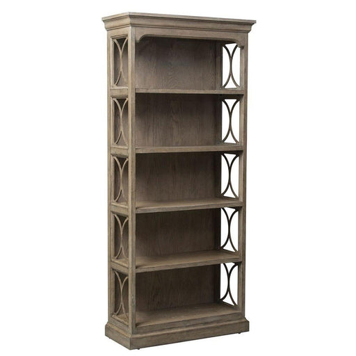 Liberty Simply Elegant Bookcase in Heathered Taupe - Furniture World