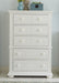 Liberty Furniture Summer House 5 Drawer Chest in Oyster White - Furniture World