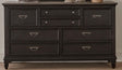 Liberty Furniture Allyson Park 8 Drawer Dresser in Wirebrushed Black Forest - Furniture World