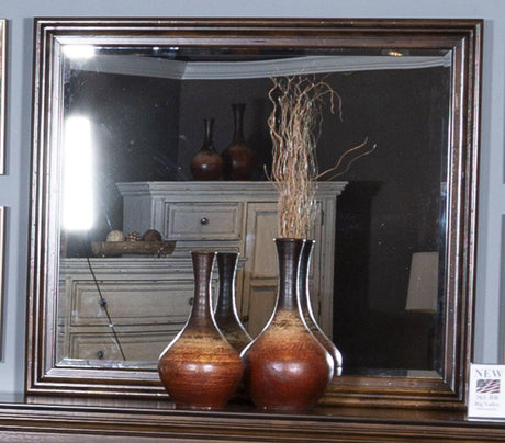 Liberty Furniture Big Valley Mirror in Brownstone - Furniture World