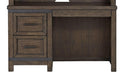 Liberty Furniture Thornwood Hills Student Desk in Rock Beaten Gray - Furniture World