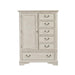 Liberty Funiture Bayside Gentleman's Chest in Antique White - Furniture World