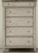 Liberty Furniture Ivy Hollow 5 Drawer Chest in Weathered Linen - Furniture World