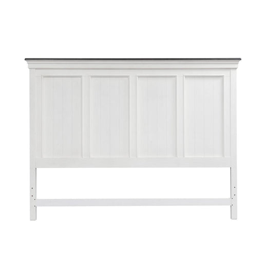 Liberty Furniture Allyson Park King Headboard Only in Wirebrushed White - Furniture World