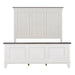Liberty Furniture Allyson Park King Headboard Only in Wirebrushed White - Furniture World