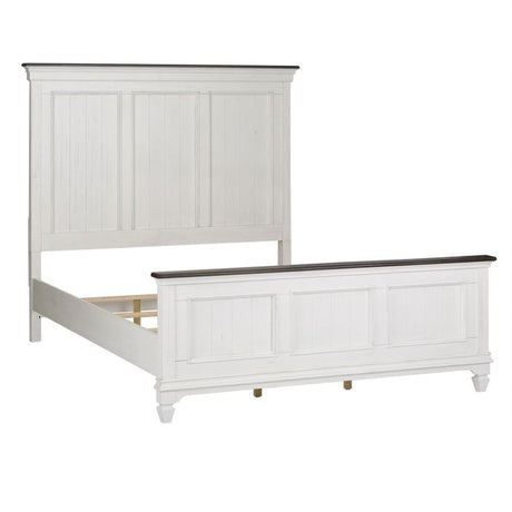 Liberty Furniture Allyson Park King Headboard Only in Wirebrushed White - Furniture World