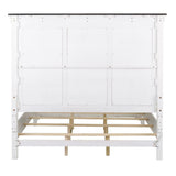 Liberty Furniture Allyson Park King Headboard Only in Wirebrushed White - Furniture World