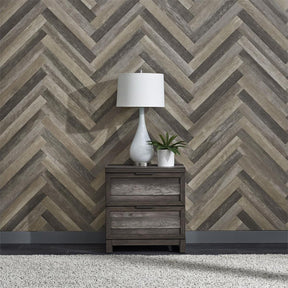Liberty Furniture Tanners Creek 2 Drawer Nightstand in Greystone - Furniture World