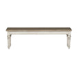 Liberty Furniture Heartland Bench in Antique White - Furniture World