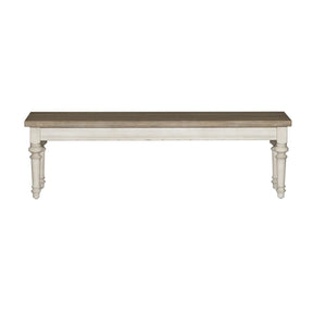Liberty Furniture Heartland Bench in Antique White - Furniture World