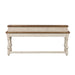 Liberty Morgan Creek Console Bar Table in Antique White - Furniture World