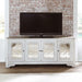 Liberty Magnolia Manor Entertainment TV Stand in Antique White - Furniture World